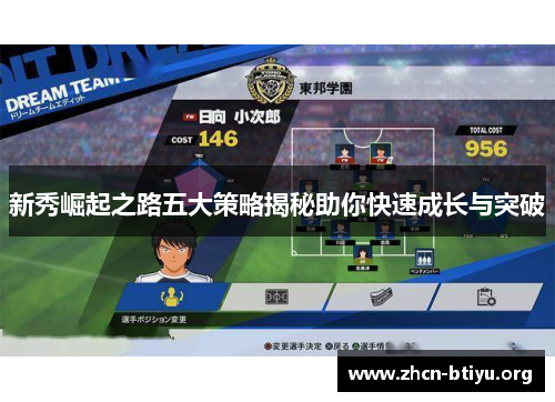 新秀崛起之路五大策略揭秘助你快速成长与突破